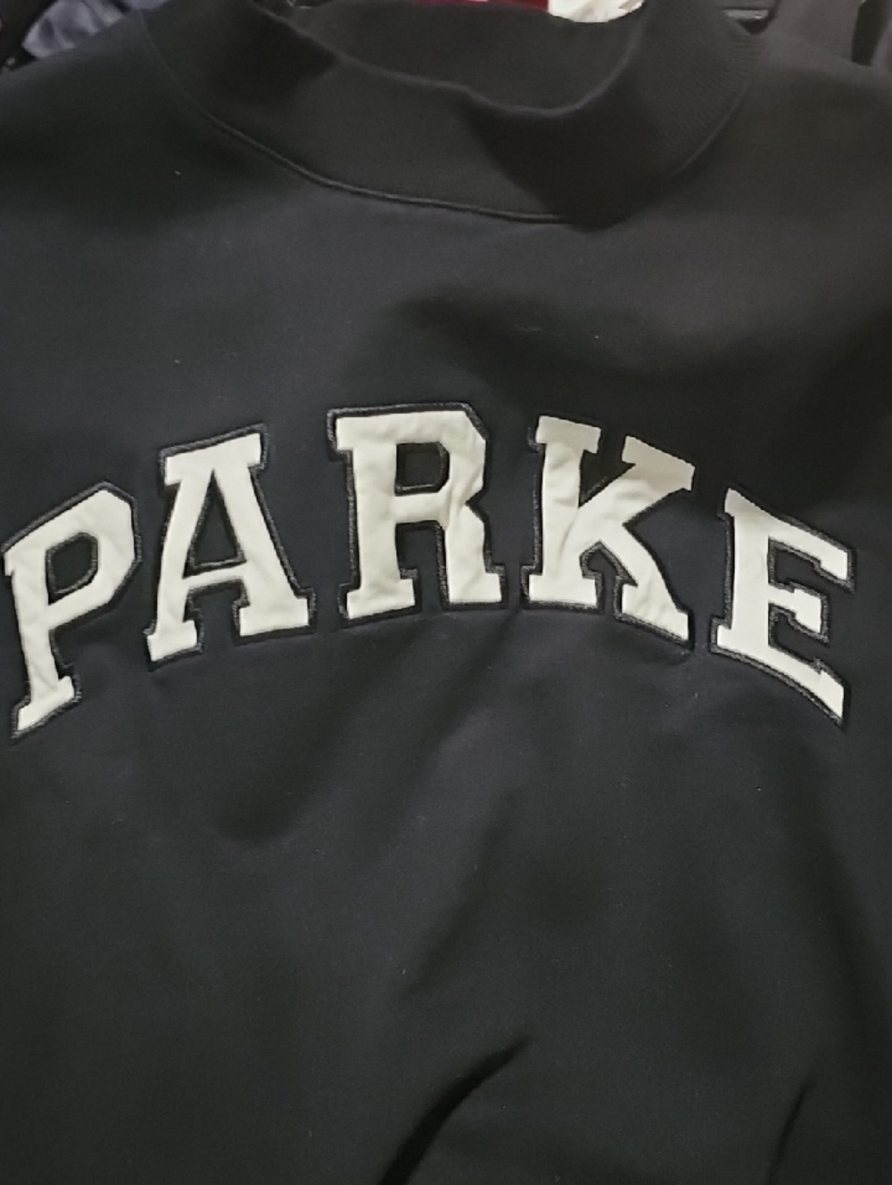 Parke Sold Out‎ Black and White Mockneck